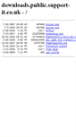 Mobile Screenshot of downloads.public.support-it.co.uk